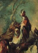 MAULBERTSCH, Franz Anton The Baptism of the Eunuch Spain oil painting artist
